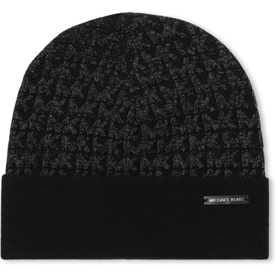 Michael Kors - Bonnet En Tricot - Black - Fille - Taille T2 BLACK taille T2 female - Publicité Michael Kors - Bonnet En Tricot - Black - Fille - Taille T2 BLACK taille T2 female - Publicité