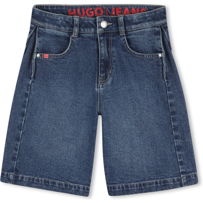 Hugo - Short En Jean - Denim Blue - Fille - 16 Ans DENIM BLUE 16 ans female - Publicité Hugo - Short En Jean - Denim Blue - Fille - 16 Ans DENIM BLUE 16 ans female - Publicité