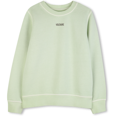 Zadig & Voltaire - Sweat Col Rond - Iced Mint - Garçon - 16 Ans ICED MINT 16 ans male - Publicité Zadig & Voltaire - Sweat Col Rond - Iced Mint - Garçon - 16 Ans ICED MINT 16 ans male - Publicité