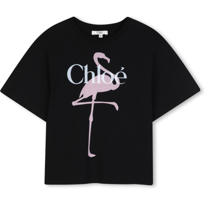 Chloe - Tee-shirt Manches Courtes - Black - Fille - 5 Ans BLACK 5 ans female - Publicité Chloe - Tee-shirt Manches Courtes - Black - Fille - 5 Ans BLACK 5 ans female - Publicité