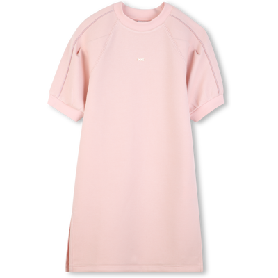 Boss - Robe Manches Courtes - Rose Petale - Fille - 10 Ans ROSE PETALE 10 ans female - Publicité Boss - Robe Manches Courtes - Rose Petale - Fille - 10 Ans ROSE PETALE 10 ans female - Publicité