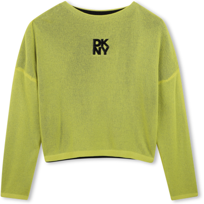 Dkny - Pull Réversible - Jaune Noir - Fille - 5 Ans JAUNE NOIR 5 ans female - Publicité Dkny - Pull Réversible - Jaune Noir - Fille - 5 Ans JAUNE NOIR 5 ans female - Publicité