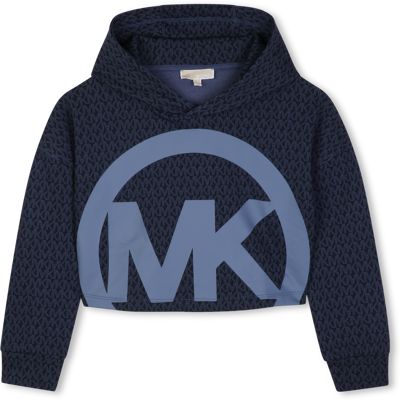 Michael Kors - Sweat À Capuche - Bleu Cargo - Fille - 8 Ans BLEU CARGO 8 ans female - Publicité Michael Kors - Sweat À Capuche - Bleu Cargo - Fille - 8 Ans BLEU CARGO 8 ans female - Publicité