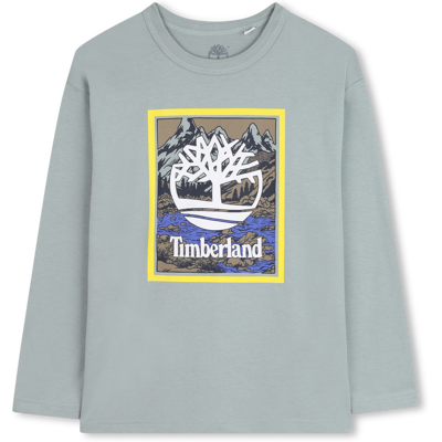 Timberland - Tee-shirt Manches Longues En Jersey - Silver Blue - Garçon - 10 Ans SILVER BLUE 10 ans male - Publicité Timberland - Tee-shirt Manches Longues En Jersey - Silver Blue - Garçon - 10 Ans SILVER BLUE 10 ans male - Publicité