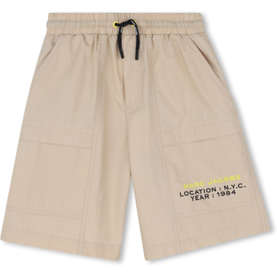 Marc Jacobs - Short En Toile - Ficelle - Garçon - 12 Ans FICELLE 12 ans male - Publicité Marc Jacobs - Short En Toile - Ficelle - Garçon - 12 Ans FICELLE 12 ans male - Publicité