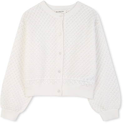 Billieblush - Gilet En Maille Ajouré - Lys - Fille - 6 Ans LYS 6 ans female - Publicité Billieblush - Gilet En Maille Ajouré - Lys - Fille - 6 Ans LYS 6 ans female - Publicité