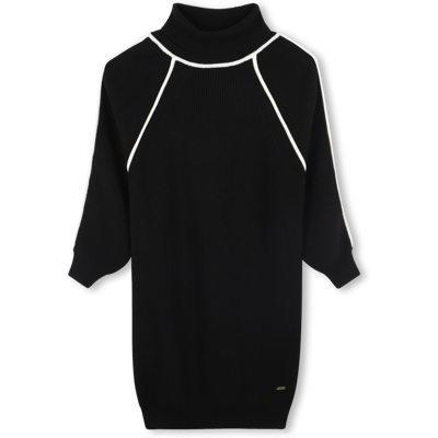 Boss - Robe Col Roulé - Black - Fille - 6 Ans BLACK 6 ans female - Publicité Boss - Robe Col Roulé - Black - Fille - 6 Ans BLACK 6 ans female - Publicité