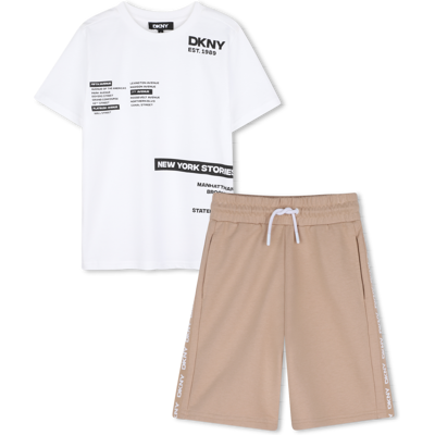 Dkny - Ensemble Tee-shirt Et Bermuda - New Classic - Garçon - 6 Ans NEW CLASSIC 6 ans male - Publicité Dkny - Ensemble Tee-shirt Et Bermuda - New Classic - Garçon - 6 Ans NEW CLASSIC 6 ans male - Publicité