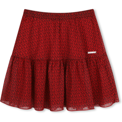 Michael Kors - Jupe Courte - Rouge Profond - Fille - 10 Ans ROUGE PROFOND 10 ans female - Publicité Michael Kors - Jupe Courte - Rouge Profond - Fille - 10 Ans ROUGE PROFOND 10 ans female - Publicité