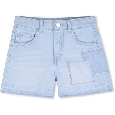 Michael Kors - Short En Jean - Denim Light Blue - Fille - 5 Ans DENIM LIGHT BLUE 5 ans female - Publicité Michael Kors - Short En Jean - Denim Light Blue - Fille - 5 Ans DENIM LIGHT BLUE 5 ans female - Publicité