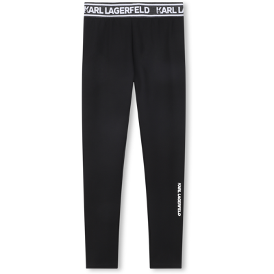 Karl Lagerfeld Kids - Legging Élastique - Black - Fille - 16 Ans BLACK 16 ans female - Publicité Karl Lagerfeld Kids - Legging Élastique - Black - Fille - 16 Ans BLACK 16 ans female - Publicité