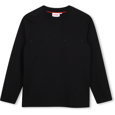 Hugo - Tee-shirt Manches Longues - Black - Garçon - 16 Ans BLACK 16 ans male - Publicité Hugo - Tee-shirt Manches Longues - Black - Garçon - 16 Ans BLACK 16 ans male - Publicité