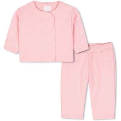 Givenchy - Ensemble Cardigan Et Pantalon - Rose Pink - Fille - 12 Mois ROSE PINK 12 mois female - Publicité Givenchy - Ensemble Cardigan Et Pantalon - Rose Pink - Fille - 12 Mois ROSE PINK 12 mois female - Publicité