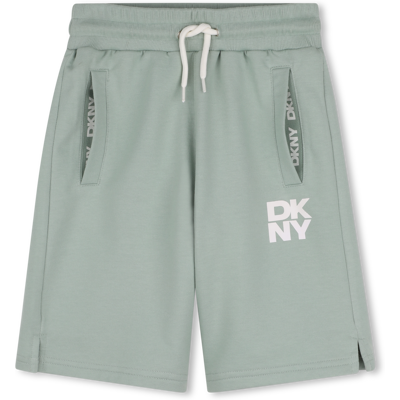 Dkny - Bermuda En Molleton - Leek - Garçon - 10 Ans LEEK 10 ans male - Publicité Dkny - Bermuda En Molleton - Leek - Garçon - 10 Ans LEEK 10 ans male - Publicité