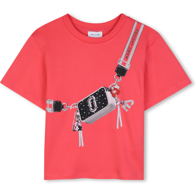 Marc Jacobs - Tee-shirt Manches Courtes - Geranium - Fille - +12 Ans GERANIUM +12 ans female - Publicité Marc Jacobs - Tee-shirt Manches Courtes - Geranium - Fille - +12 Ans GERANIUM +12 ans female - Publicité