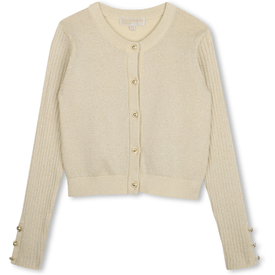 Michael Kors - Cardigan En Tricot - Aspen Gold - Fille - 3 Ans ASPEN GOLD 3 ans female - Publicité Michael Kors - Cardigan En Tricot - Aspen Gold - Fille - 3 Ans ASPEN GOLD 3 ans female - Publicité