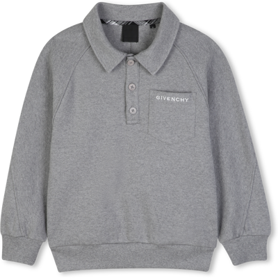 Givenchy - Polo Manches Longues - Gris Chine - Garçon - 6 Ans GRIS CHINE 6 ans male - Publicité Givenchy - Polo Manches Longues - Gris Chine - Garçon - 6 Ans GRIS CHINE 6 ans male - Publicité