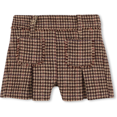 Chloe - Short À Carreaux - Beige Marron - Fille - 6 Mois BEIGE MARRON 6 mois female - Publicité Chloe - Short À Carreaux - Beige Marron - Fille - 6 Mois BEIGE MARRON 6 mois female - Publicité