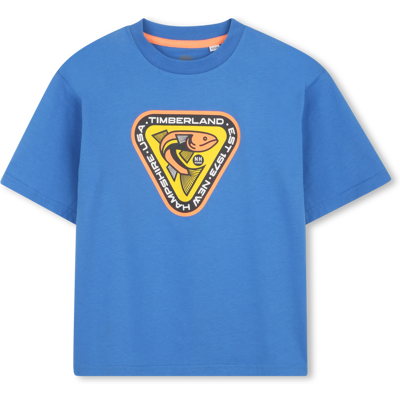 Timberland - Tee-shirt Manches Courtes - Surf Blue - Garçon - 10 Ans SURF BLUE 10 ans male - Publicité Timberland - Tee-shirt Manches Courtes - Surf Blue - Garçon - 10 Ans SURF BLUE 10 ans male - Publicité