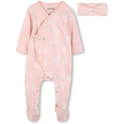 Kenzo Kids - Ensemble Pyjama Et Bandeau - Rose Poudre - Fille - 3 Mois ROSE POUDRE 3 mois female - Publicité Kenzo Kids - Ensemble Pyjama Et Bandeau - Rose Poudre - Fille - 3 Mois ROSE POUDRE 3 mois female - Publicité
