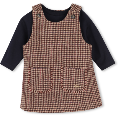Chloe - Ensemble Robe Et Tee-shirt - Beige Marron - Fille - 18 Mois BEIGE MARRON 18 mois female - Publicité Chloe - Ensemble Robe Et Tee-shirt - Beige Marron - Fille - 18 Mois BEIGE MARRON 18 mois female - Publicité