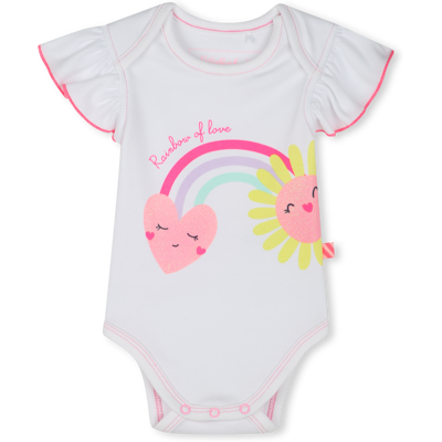 Billieblush - Body Manches Courtes En Coton - Blanc - Fille - 12 Mois BLANC 12 mois female - Publicité Billieblush - Body Manches Courtes En Coton - Blanc - Fille - 12 Mois BLANC 12 mois female - Publicité