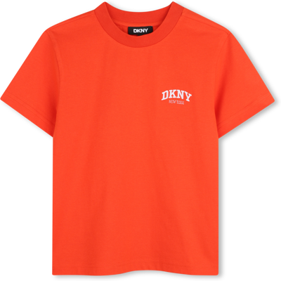 Dkny - Tee-shirt Manches Courtes - Coquelicot - Garçon - 4 Ans COQUELICOT 4 ans male - Publicité Dkny - Tee-shirt Manches Courtes - Coquelicot - Garçon - 4 Ans COQUELICOT 4 ans male - Publicité