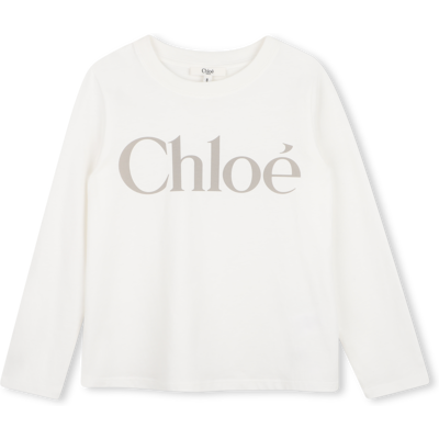 Chloe - Tee-shirt Manches Longues - Offwhite - Fille - 14 Ans OFFWHITE 14 ans female - Publicité Chloe - Tee-shirt Manches Longues - Offwhite - Fille - 14 Ans OFFWHITE 14 ans female - Publicité