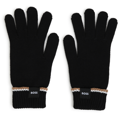 Boss - Gants - Black - Garçon - Taille T4 BLACK taille T4 male - Publicité Boss - Gants - Black - Garçon - Taille T4 BLACK taille T4 male - Publicité