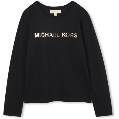 Michael Kors - T-shirt Manches Longues - Black - Fille - 6 Ans BLACK 6 ans female - Publicité Michael Kors - T-shirt Manches Longues - Black - Fille - 6 Ans BLACK 6 ans female - Publicité