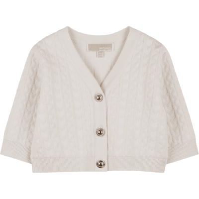 Michael Kors - Gilet À Boutons - Riz - Fille - 3 Mois RIZ 3 mois female - Publicité Michael Kors - Gilet À Boutons - Riz - Fille - 3 Mois RIZ 3 mois female - Publicité