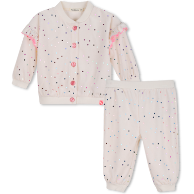 Billieblush - Ensemble Cardigan Et Pantalon - Rice - Fille - 6 Mois RICE 6 mois female - Publicité Billieblush - Ensemble Cardigan Et Pantalon - Rice - Fille - 6 Mois RICE 6 mois female - Publicité