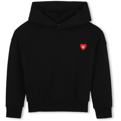 Hugo - Sweat-shirt À Capuche - Black - Fille - 4 Ans BLACK 4 ans female - Publicité Hugo - Sweat-shirt À Capuche - Black - Fille - 4 Ans BLACK 4 ans female - Publicité