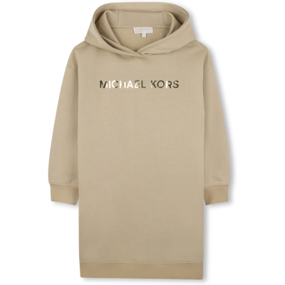 Michael Kors - Robe À Capuche En Molleton - Coton - Fille - 10 Ans COTON 10 ans female - Publicité Michael Kors - Robe À Capuche En Molleton - Coton - Fille - 10 Ans COTON 10 ans female - Publicité