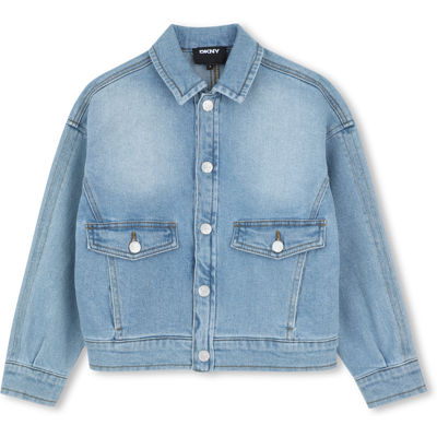Dkny - Veste En Jean - Double Stone - Unisexe - 10 Ans DOUBLE STONE 10 ans unisex - Publicité Dkny - Veste En Jean - Double Stone - Unisexe - 10 Ans DOUBLE STONE 10 ans unisex - Publicité