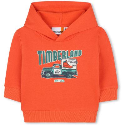 Timberland - Sweat-shirt À Capuche En Molleton - Tigerlily - Garçon - 6 Mois TIGERLILY 6 mois male - Publicité Timberland - Sweat-shirt À Capuche En Molleton - Tigerlily - Garçon - 6 Mois TIGERLILY 6 mois male - Publicité