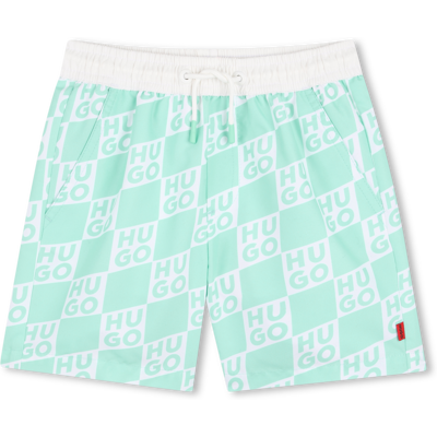 Hugo - Short De Bain - Vert Amande - Garçon - 5 Ans VERT AMANDE 5 ans male - Publicité Hugo - Short De Bain - Vert Amande - Garçon - 5 Ans VERT AMANDE 5 ans male - Publicité