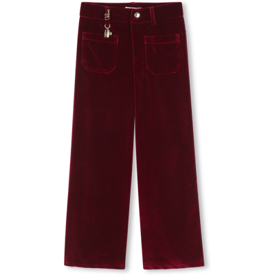 Chloe - Pantalon - Rubis Velvet - Fille - 10 Ans RUBIS VELVET 10 ans female - Publicité Chloe - Pantalon - Rubis Velvet - Fille - 10 Ans RUBIS VELVET 10 ans female - Publicité