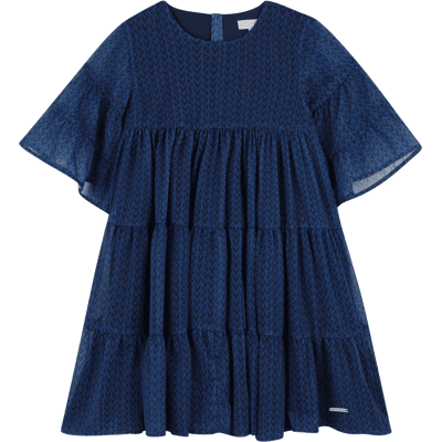 Michael Kors - Robe Manches Courtes - Bleu Cargo - Fille - 10 Ans BLEU CARGO 10 ans female - Publicité Michael Kors - Robe Manches Courtes - Bleu Cargo - Fille - 10 Ans BLEU CARGO 10 ans female - Publicité