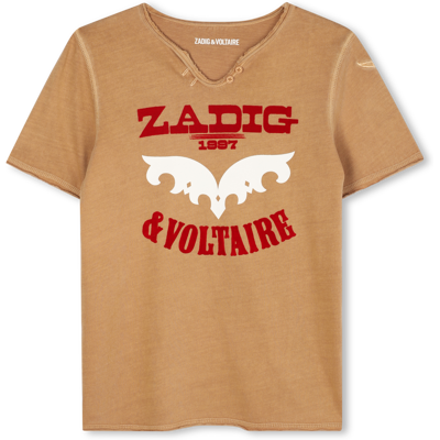 Zadig & Voltaire - T-shirt À Manches Courtes - Antilope - Garçon - 8 Ans ANTILOPE 8 ans male - Publicité Zadig & Voltaire - T-shirt À Manches Courtes - Antilope - Garçon - 8 Ans ANTILOPE 8 ans male - Publicité