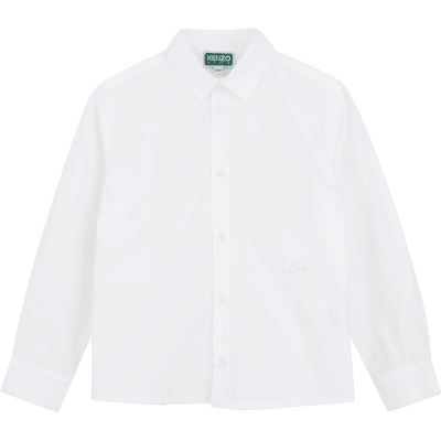 Kenzo Kids - Chemise Manches Longues - Blanc - Garçon - 12 Ans BLANC 12 ans male - Publicité Kenzo Kids - Chemise Manches Longues - Blanc - Garçon - 12 Ans BLANC 12 ans male - Publicité