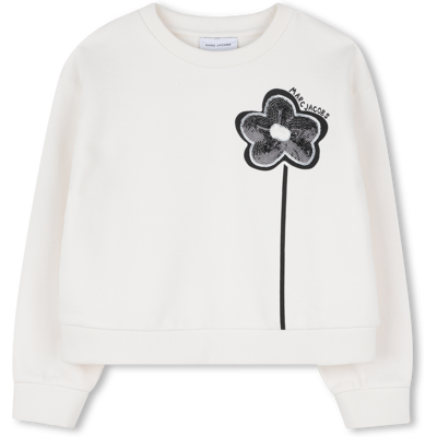 Marc Jacobs - Sweat En Molleton - Ivoire Pastel - Fille - 5 Ans IVOIRE PASTEL 5 ans female - Publicité Marc Jacobs - Sweat En Molleton - Ivoire Pastel - Fille - 5 Ans IVOIRE PASTEL 5 ans female - Publicité
