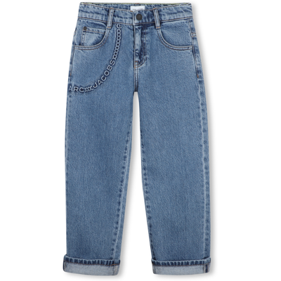 Marc Jacobs - Pantalon En Denim - Denim Blue - Garçon - 8 Ans DENIM BLUE 8 ans male - Publicité Marc Jacobs - Pantalon En Denim - Denim Blue - Garçon - 8 Ans DENIM BLUE 8 ans male - Publicité