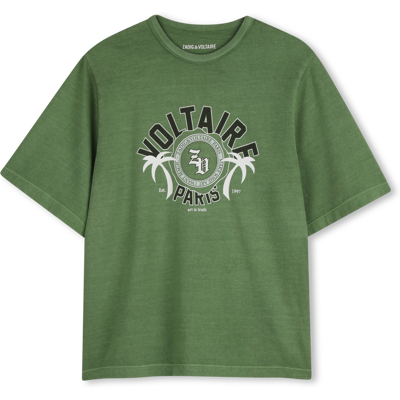 Zadig & Voltaire - Tee-shirt Manches Courtes - Willow Bough - Garçon - 4 Ans WILLOW BOUGH 4 ans male - Publicité Zadig & Voltaire - Tee-shirt Manches Courtes - Willow Bough - Garçon - 4 Ans WILLOW BOUGH 4 ans male - Publicité