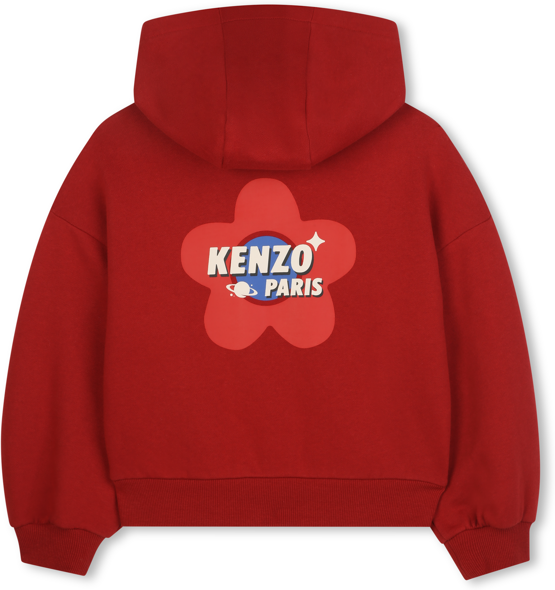 Kenzo Kids - Sweat à Capuche En Molleton - Fille - Taille 4 ans - Claret - Kids Around CLARET 04A female