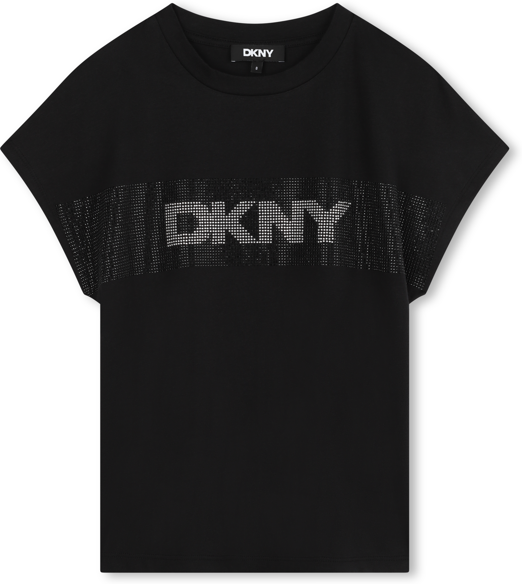 Dkny - T-shirt à Manches Courtes - Fille - Taille 4 ans - Noir - Kids Around noir 04A female