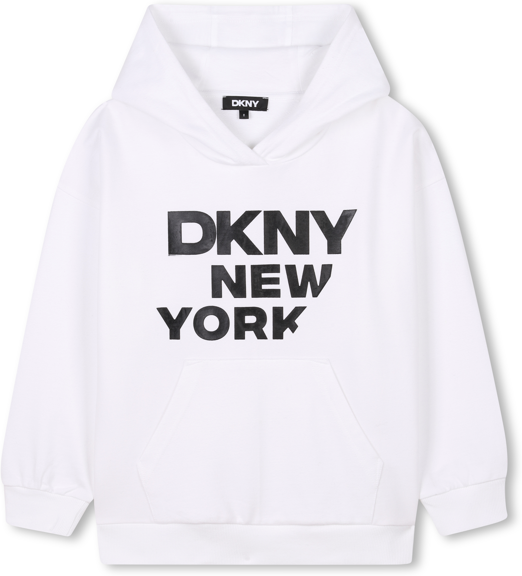 Dkny - Sweat-shirt Imprimé Relief - Unisexe - Taille 6 ans - Blanc - Kids Around blanc 06A UNISEXE