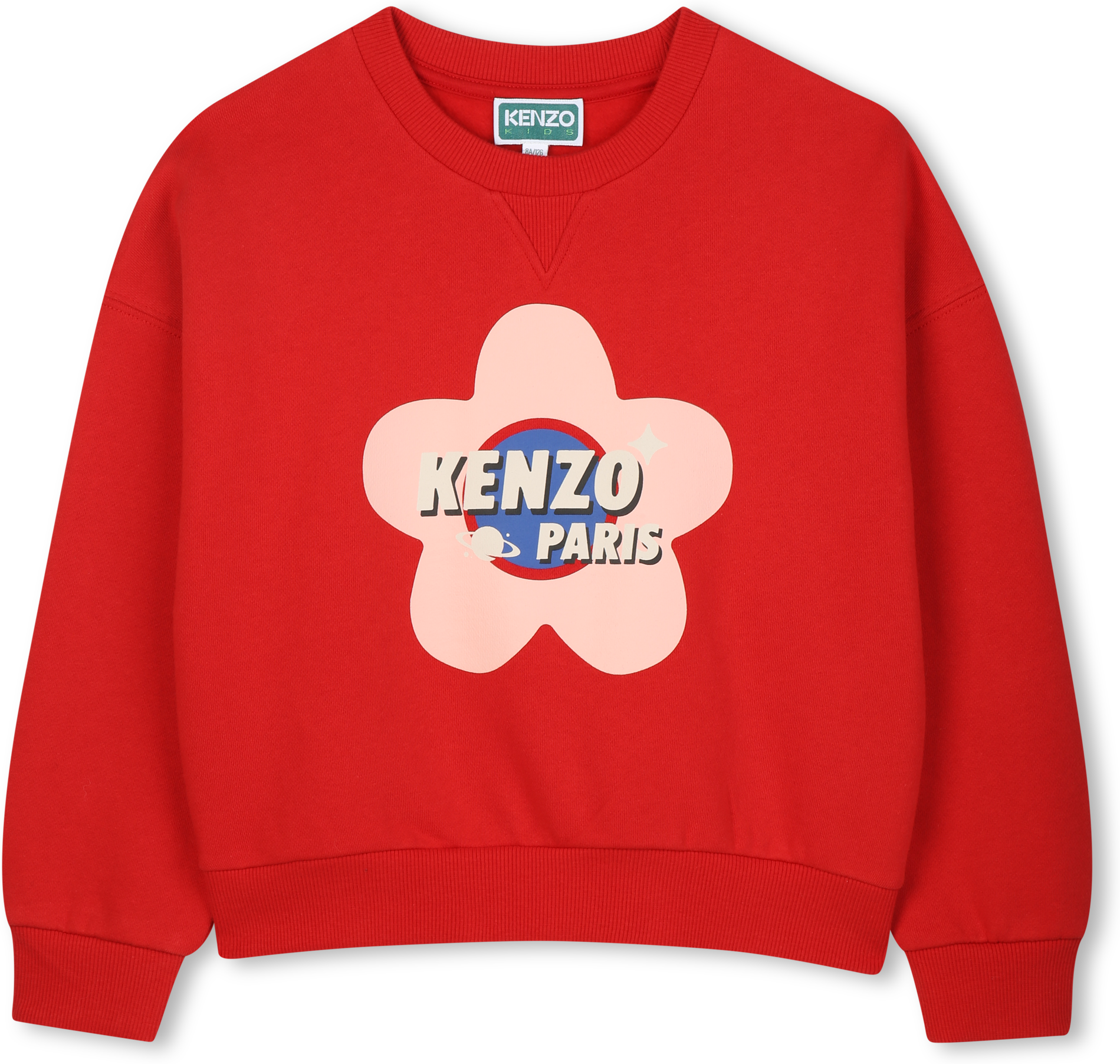 Kenzo Kids - Sweat En Molleton - Fille - Taille 8 ans - Rouge - Kids Around rouge 08A female