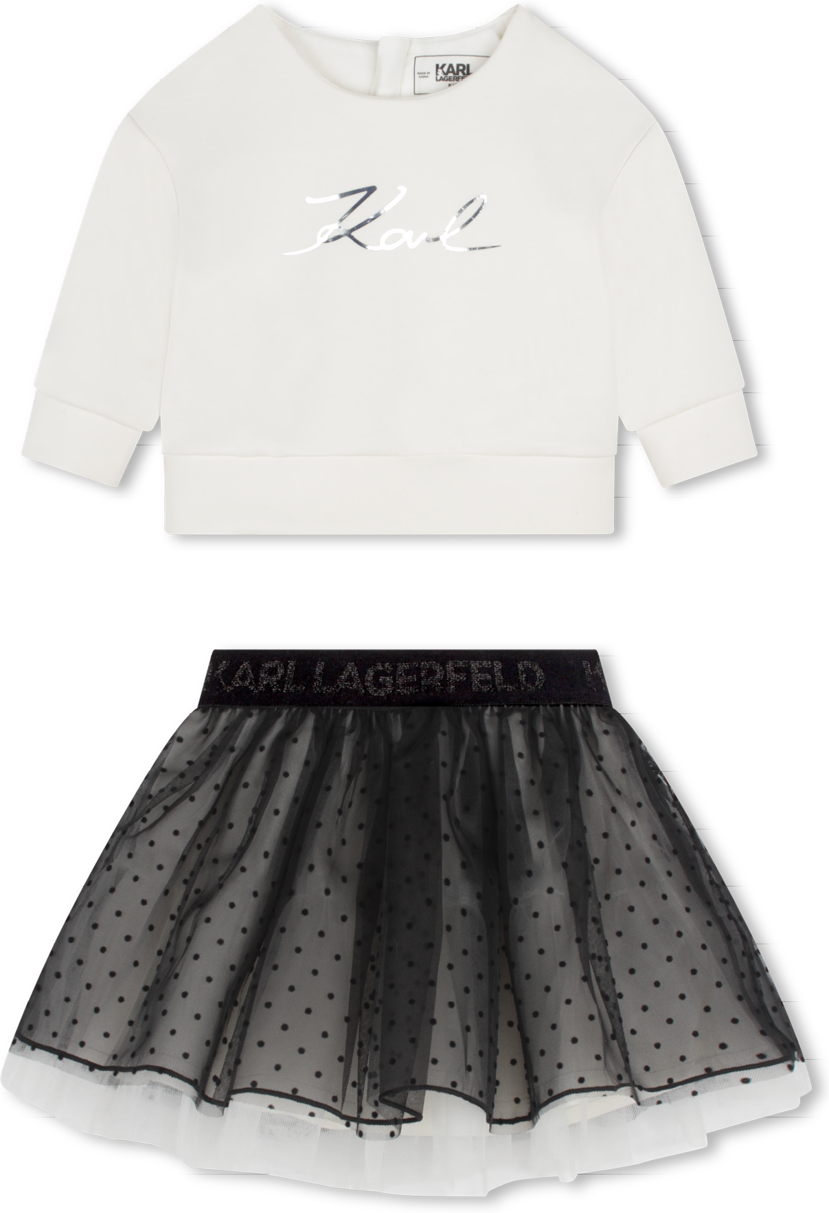Karl Lagerfeld Kids - Ensemble De Cérémonie - Fille - Taille 06m - N70 - Kids Around N70 06M female