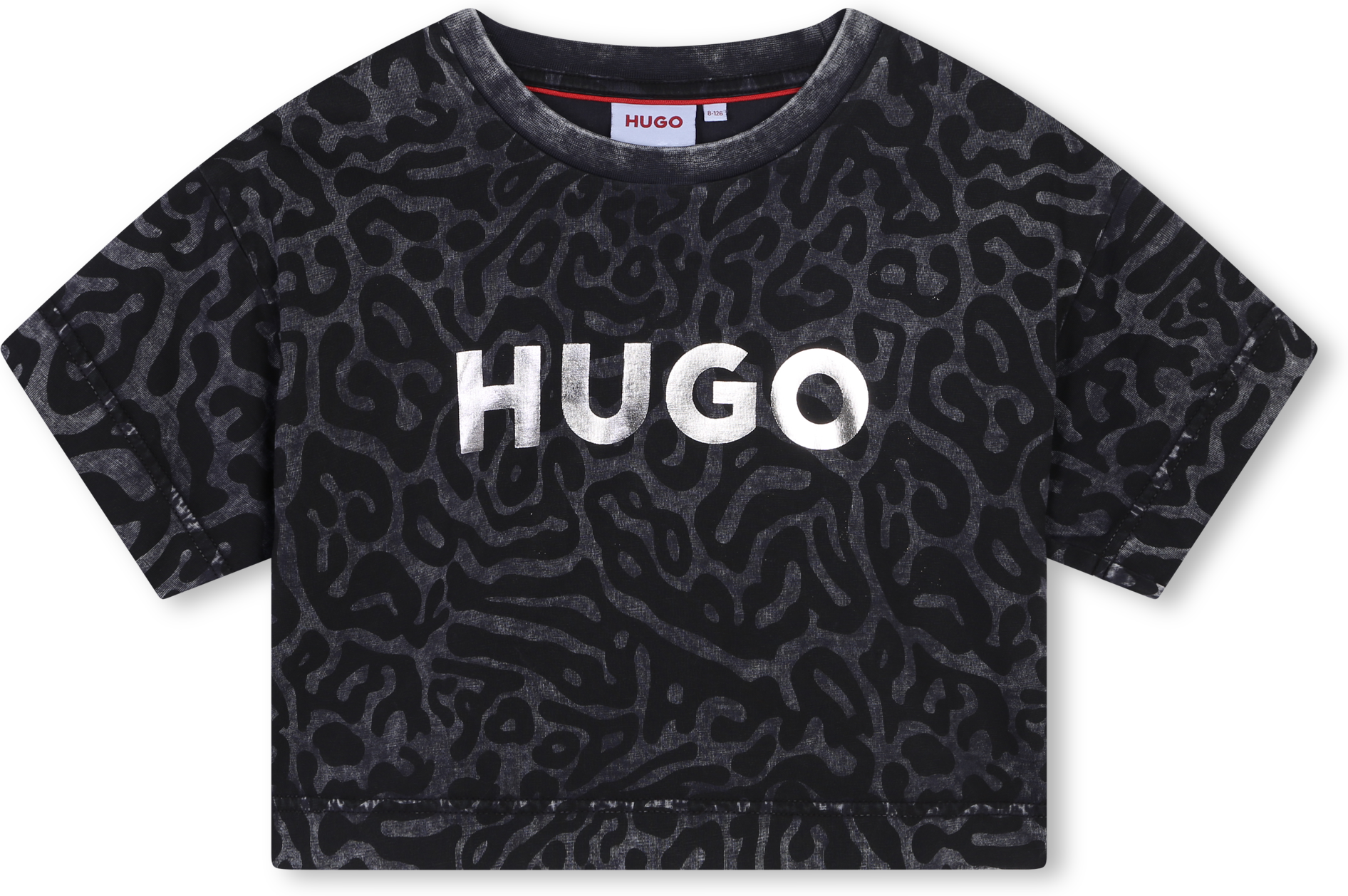Hugo - T-shirt Imprimé - Fille - Taille 4 ans - Noir - Kids Around noir 04A female